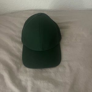 Forest green baseball cap